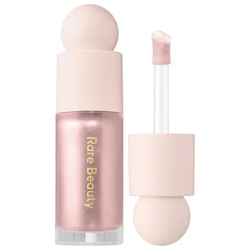 New Fashion ROSE BEAUTY Setting Powder With Mirror Liquid Blush Moisturizing Dual-use Waterproof Lip Glaze Rouge Smooth Makeup