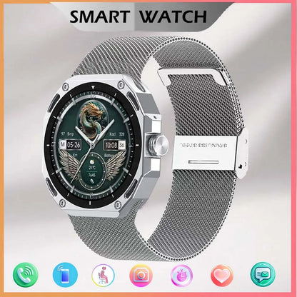 Business Smart Watch Watch Men 1.53 HD Screen Full Always On Display Bluetooth Call Custom Photo 3D UI Smart Watch Women Outdoor