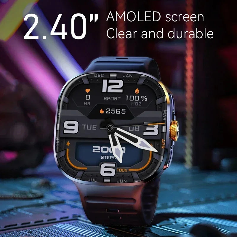 2.4-inch AMOLED screen, 4G/5G full network, M99 smartwatch, 12-megapixel high-definition camera, GPS/WIFI/ smart AIAPP download