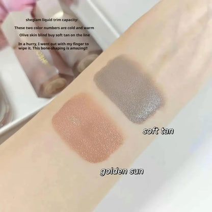 Liquid Blush/Contour Stick Makeup Party Daily Use All Skin Types Waterproof Blush Stick Cosmetics Blush Palette Makeup Blushes