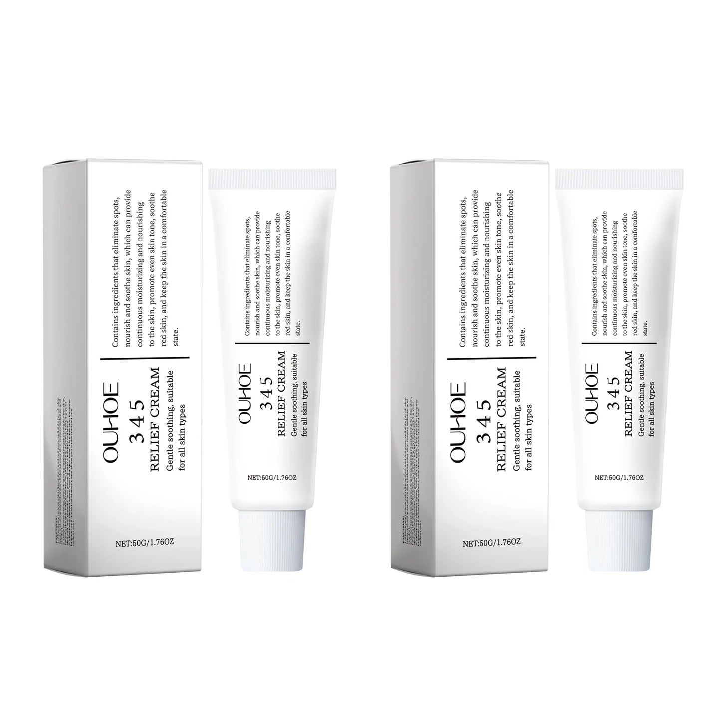 345 Relief Cream Hydrating Nourish The Skin Soothing Care Face Lifting Tightening Brighten Skin Tone Beauty Moisturizing Cream