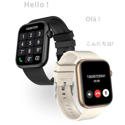 NEW Watch 10 Smart Watch Men Body Temperature BT Call NFC Always on Display GPS Sport Watches Smartwatch For iPhone Android