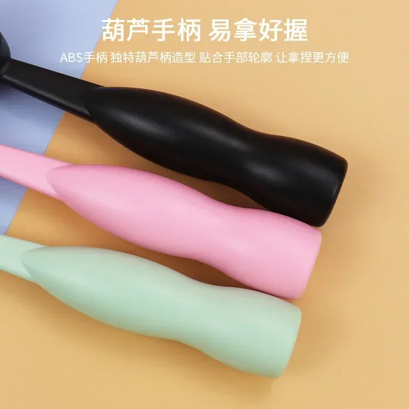 Facial Cleansing Brush Soft Bristles Manual Long Handle Flat Bottomed Standing Deep Face Cleaning Brush Limpieza Facial Skincare