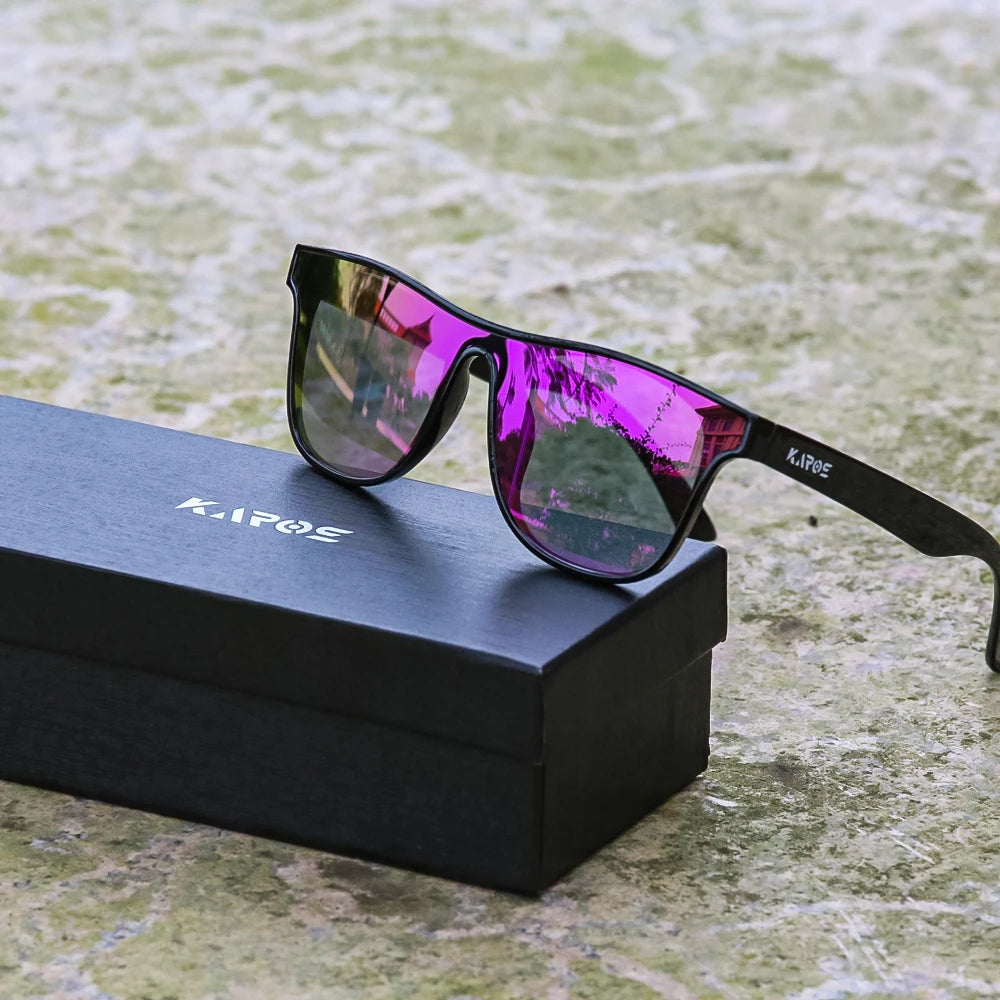 KAROS Polarized Sunglasses For Men Women Square Oversized Anti Glare Driving Eyewear Mirror Sun Glasses Women UV400 Goggles YZ20