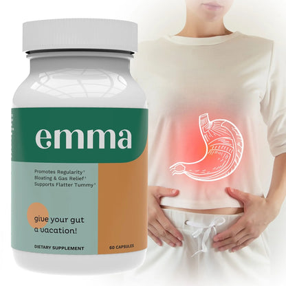 Emma - Relieve Flatulence, Reduce Constipation, Cleanse The Intestines, Restore Digestive Ability, and Repair Intestinal Leakage