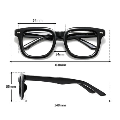 Big Face Glasses Frame 160mm Thick Frame Men Women Large Size Eyeglasses Frame Optical Prescription Glasses