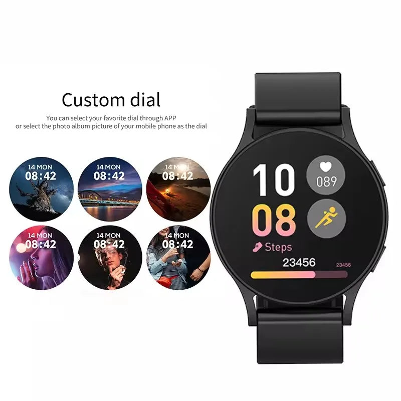 Bluetooth Call Smart Watch 2025 1.39‘’ Inch 240*240 Custom Dials Health Monitor Watch 6 Sports Smartwatch Men Women Android IOS