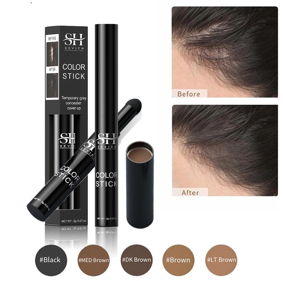 Hairline Repair Stick Hair Dye Stick Pen Blonde Hairline Repairing Pen Hair Powder Waterproof Hairline Refill Cover Gray Hair