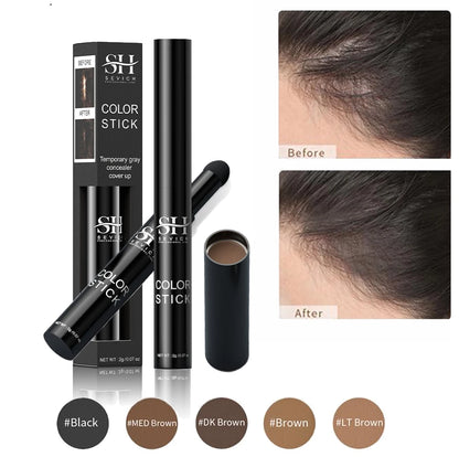 Hairline Repair Stick Hair Dye Stick Pen Blonde Hairline Repairing Pen Hair Powder Waterproof Hairline Refill Cover Gray Hair