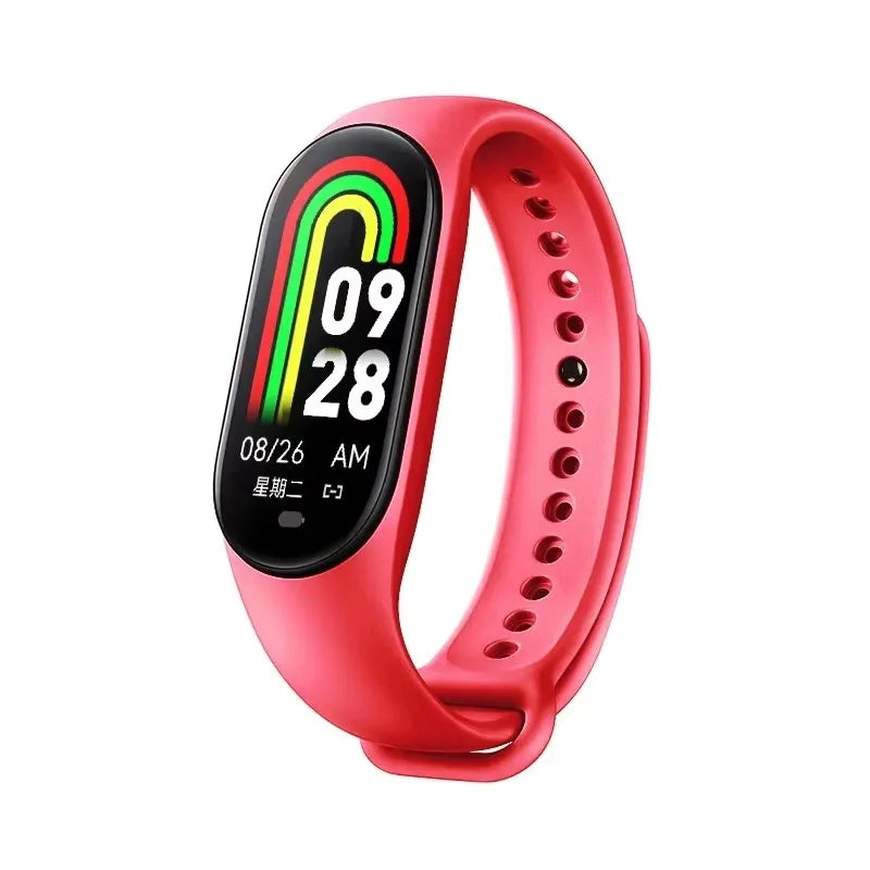 New M8 Band Smart Watch Men Women Smartwatch Heart Rate Sports Fitness Tracking Bracelet Smartband Men Watches For Android IOS