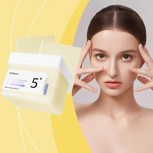 Vitamin Niacinamide Concentrated Face Care Pad, Cleansing Pads For Face And Body, Gentle Cleanser For All Skin Types