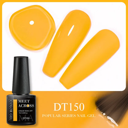 7ML Wine Red Gel Nail Polish Christmas Red Glitter Semi Permanent Varnish Nail Supplies Soak Off UV LED Nail Art Gel Polish DIY