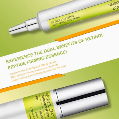 Retinol Shot Essence Faded Fine Lines Wrinkles Corrector Brightening Dark Spot Firming Serum Anti-Oxidation Smoothing Skin Care
