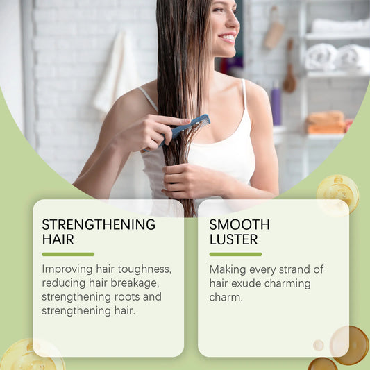 Natural Batana Oil Hair Growth Strengthens Scalp Reduce Loss Anti-Breakage Hair Smoothing Nourishing Hair Product For Men Women