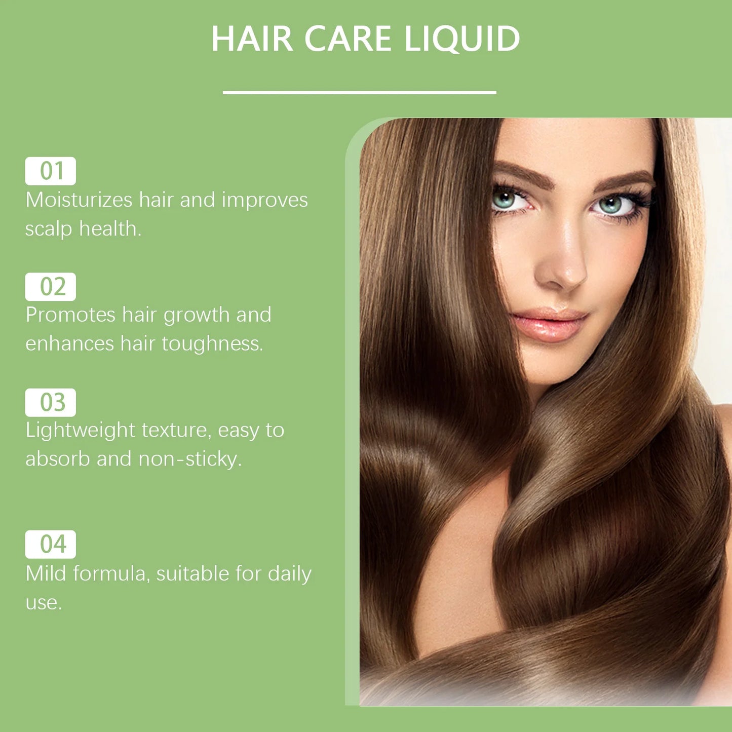 Hair Growth Spray Regrowth Prevent Hair Loss Anti Baldness Strengthen Roots Repair Damaged Improve Dry Curly Hair Growing Serum