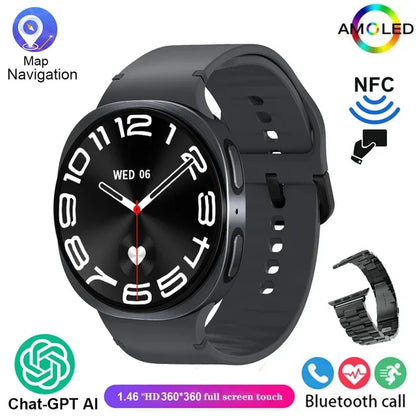 2025 New Original Smart Watch 8 Man Women GPS Tracker Health Sports AMOLED Heart Rate NFC Bluetooth Call Waterproof Smartwatches