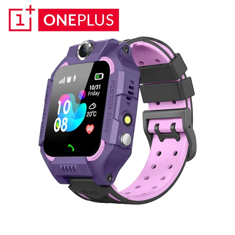 OnePlus Kids 2G Smart Watch SOS GPS Location Sim Card Call Camera Child SmartWatch Camera Waterproof Watch Gift For IOS Android