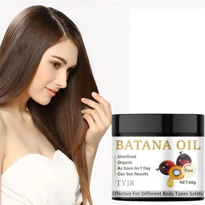 Batana Oil Hair Mask Repair Dry Damage Smooth Soften Frizzy Anti Hair Loss Nourishing Scalp Treatment Shiny Straighten Hair Care