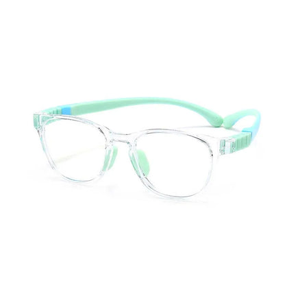 54905 Children Silicone Anti-Blue Light Glasses Flexible Removable Sport Eyeglasses Frame Girls Boys Mobile Phone Glasses