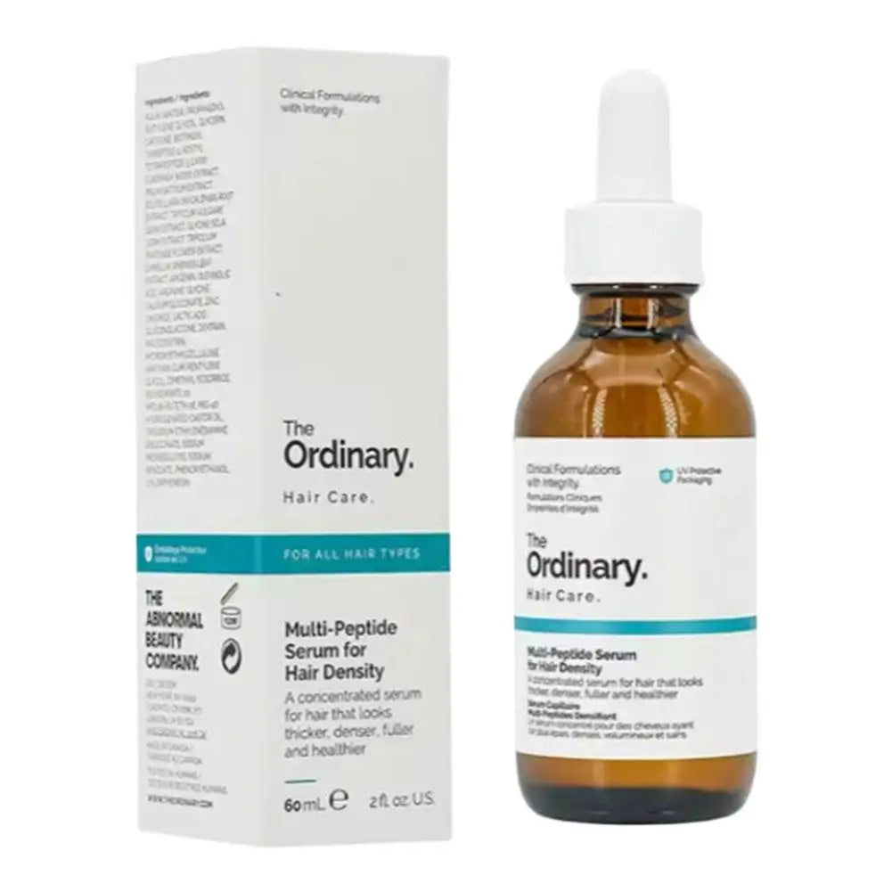60ml 1 Bottle Advanced Hair Care Serum with Multi-Peptides for Enhanced Hair Density and Scalp for All Hair Types