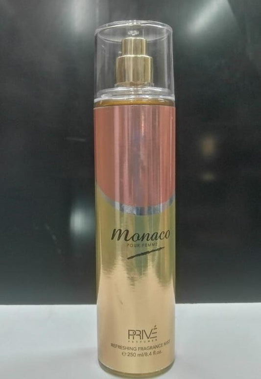 Monaco perfume body splash