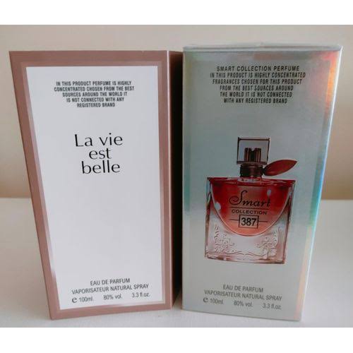 Men perfume smart collection number 387 la vie EST belle 100mls