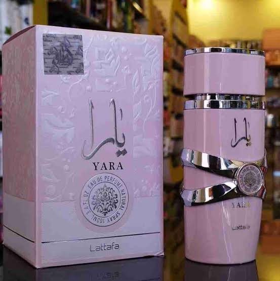 Yara Pink perfume bottle