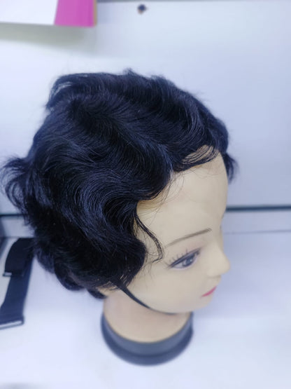 Premium Short Human Hair Pixie Cut Wig – Original Human Hair