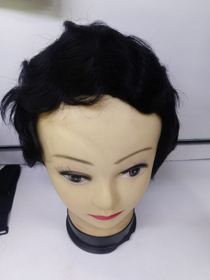 Premium Short Human Hair Pixie Cut Wig – Original Human Hair