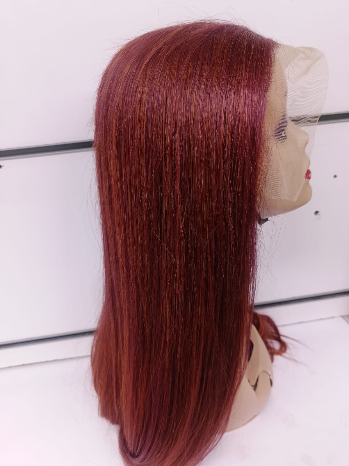 Ruby Luxe – Premium Semi-Human Straight Lace Front Wig