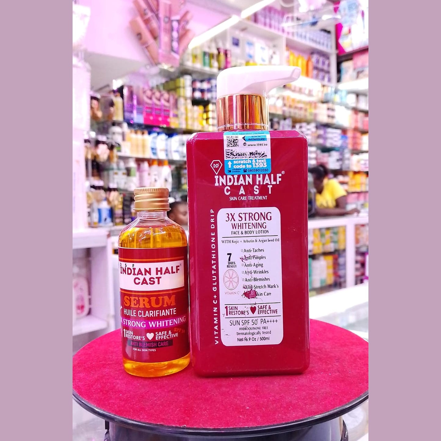 Indian Half Cast 3X Strong Whitening Serum — Clarifying Oil