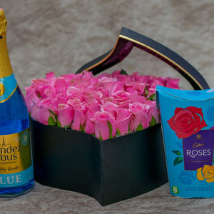 A Flower Box, Chocolate and Rendez Vous Drink