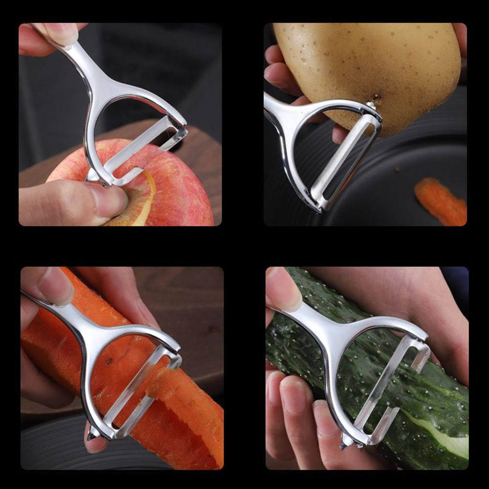 Vegetable Peelers Potato Peelers, Fruit Peelers for kitchen, Fruit, Veggie, Carrot, Cucumber, Potatoes Peeler, Y-Shaped Stainless Steel Peelers, with Non-Slip Handle & Sharp Straight Blade
