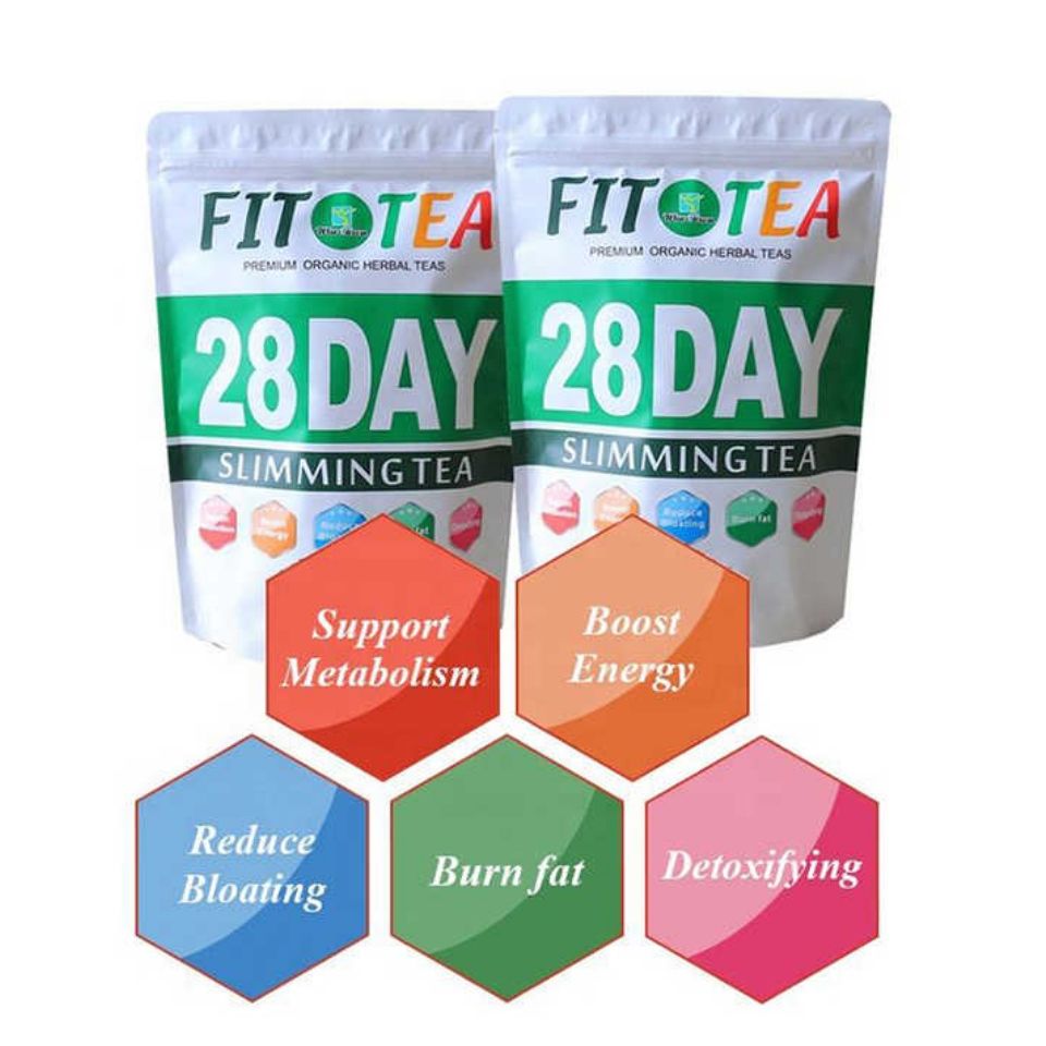 Fit Tea 28 DAY Premium Organic Herbal Slimming Weightloss tea Flat Tummy Tea Detox Tea - Wins Town