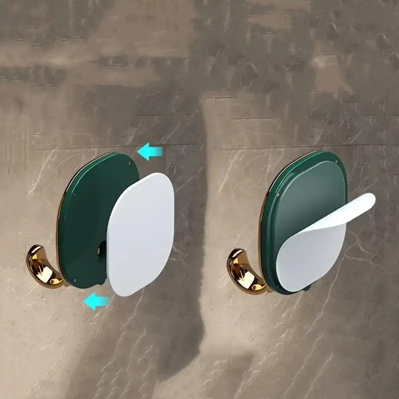 New Arrivals Light Luxury Adhesive Hook Wall-Mounted Hanger for Clothes Towels And Robes - Easy Installation, Multi-Functional And Stylish