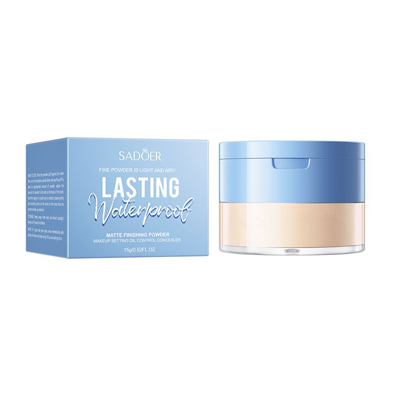 Matte Loose Powder – Concealing, Contouring, and Setting Makeup Powder