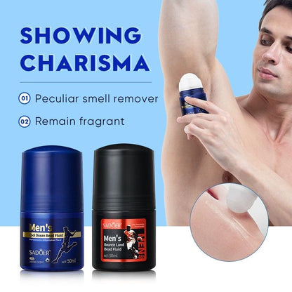Natural Men Deodorant Lasting Fragrance Body Roll-on Antiperspirant for Men