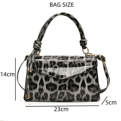 Mateamoda Bold Animal Print Sling Bag Crossbody Bag Underarm Handbag