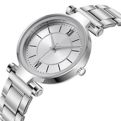 Women Watches Simple And Elegant Lady Wrist Watches Female Business Stainless Steel Casual Fashion Ladies Wristwatch Luxury Quartz Watch Valentine's Day Gift