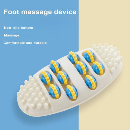 Foot Massager Stimulates Foot Acupoints to Dredge Meridians Roller Foot Center Finger Pressing Foot Board Foot Pressing Device Pain Relief Leg Feet Acupoints Massager Improve Blood Circulation