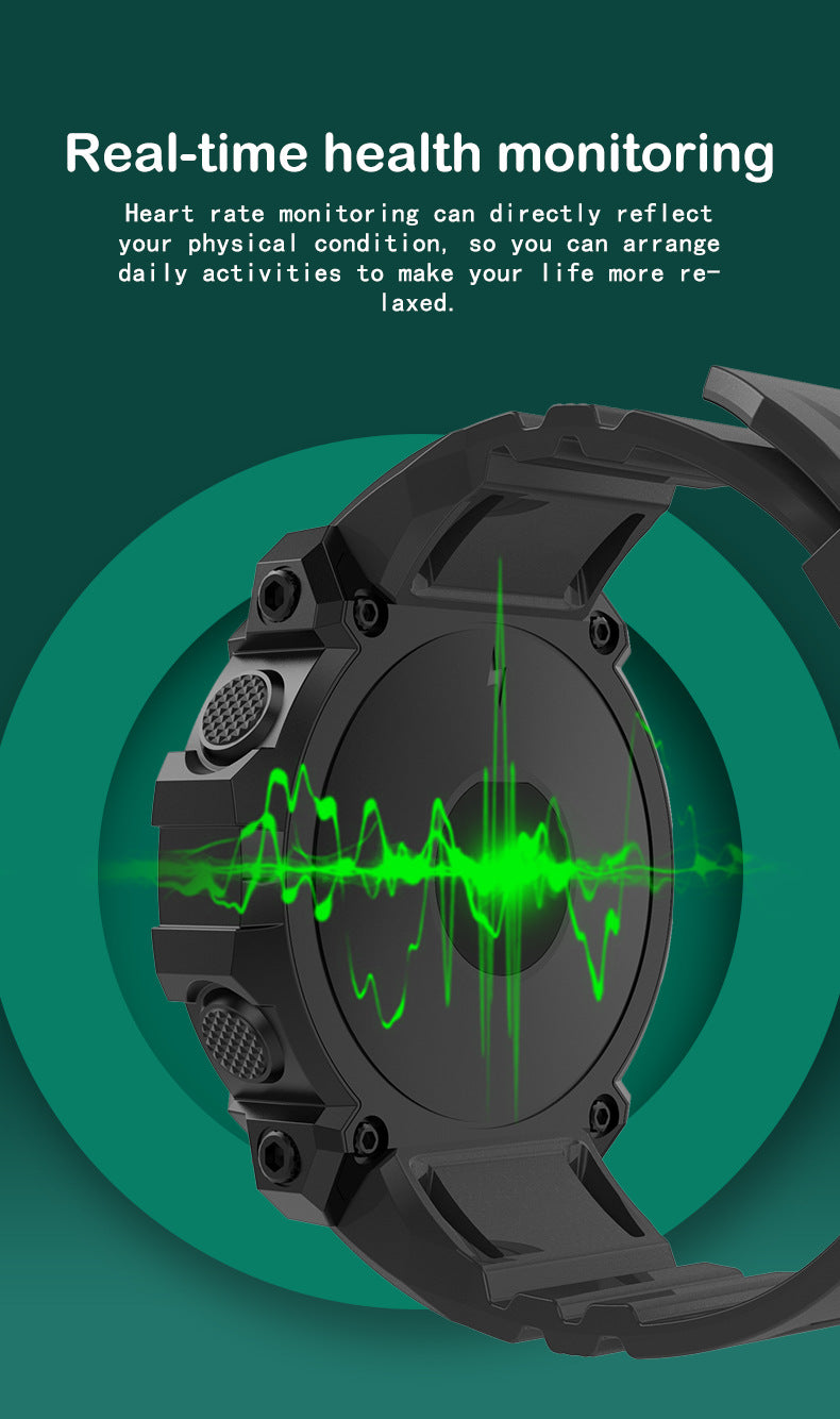 RichRipple FD68S Smart Watch For Men Women Outdoor Sports Waterproof Fitness Tracker Heart Rate Blood Monitor Bluetooth Smart Watch For IOS Android