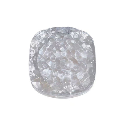 Single color explosive flash eye shadow plate delicate, clear, shiny, pearly, broken diamond girls' advanced color eye shadow cream