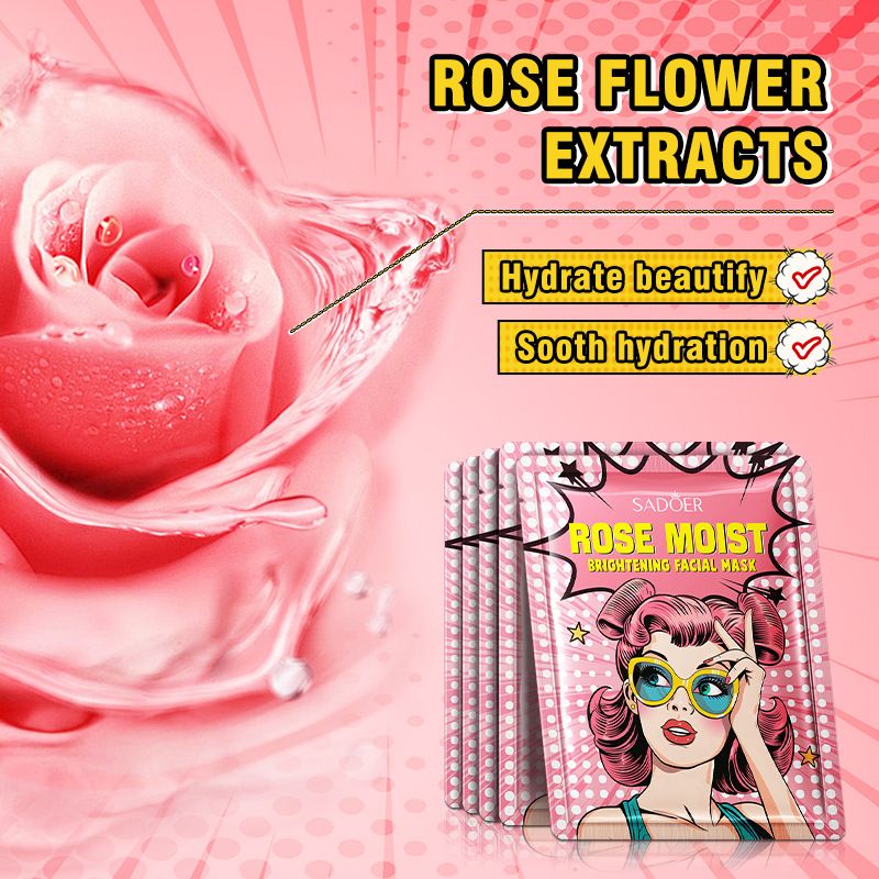 9 PCS Facial Mask Moisturizing Repair Brightening Tender Anti Oxidant Face Care Skin Care