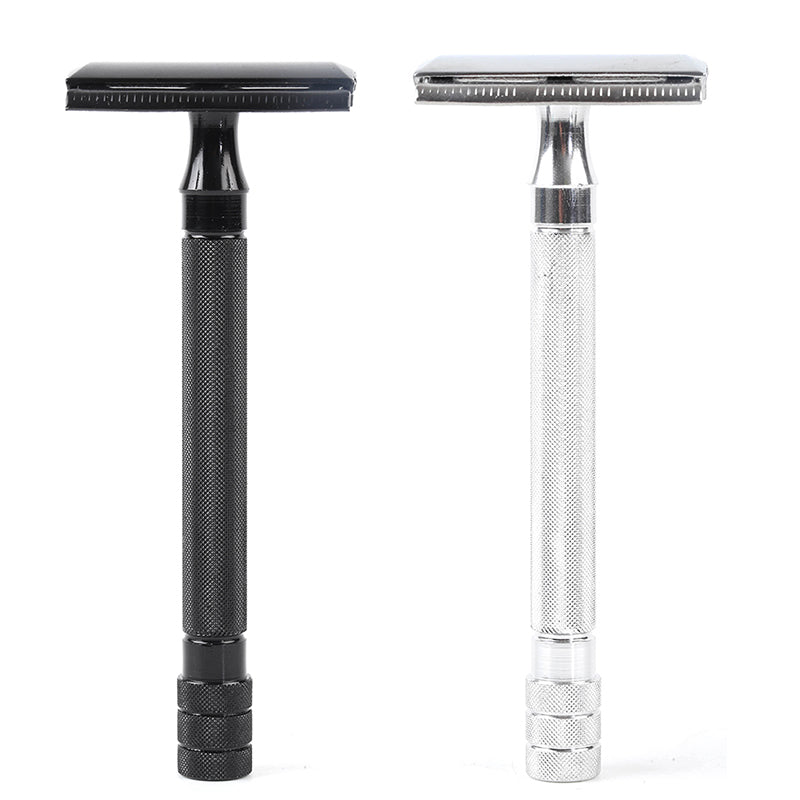 Double Edge Classic Mens Shaving Mild Hair Removal Shaver It With Small Brush Adjustable Safety Razor