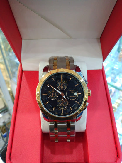 Tissot Gents Luxury Automatic Watch – Original Swiss Men’s Wristwatch with Stainless Steel Case, Waterproof Design, Date Display, Durable Strap, Elegant Business & Casual Fashion Timepiece