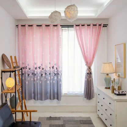 1pcs Curtains for Bedroom Window Blackout, Curtains for Living Room Thermal Insulated Solid Grommet Window Drapes, Privacy Protection Window Curtain Excluding bars and sheers