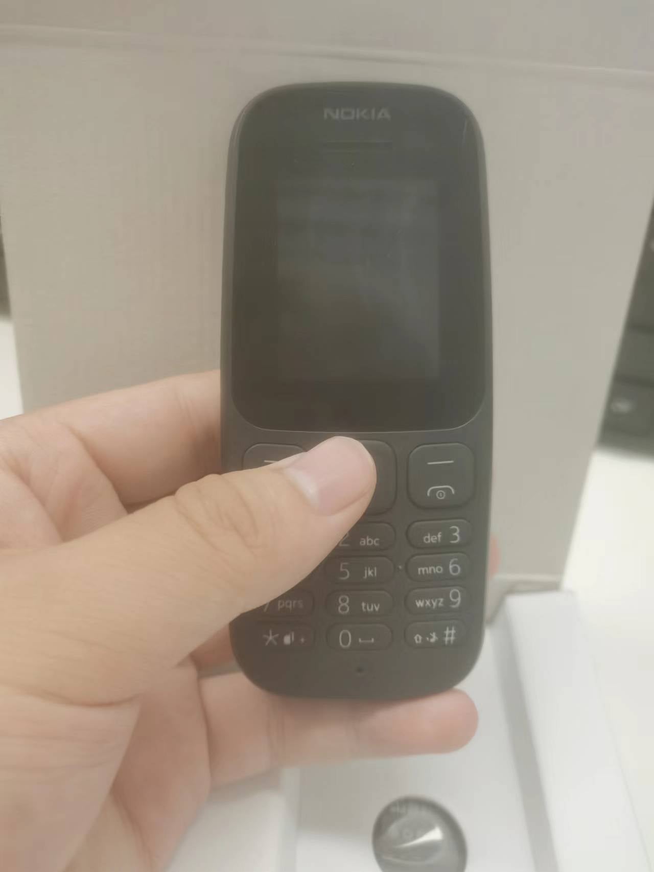 Refurbished Phone Nokia 105 2017 (Dual SIM) 800mAh 1.4" Unlocked Phone Long Power Super Signal Durable Classic Portable Shock Resistant Super Durable Nokia 105