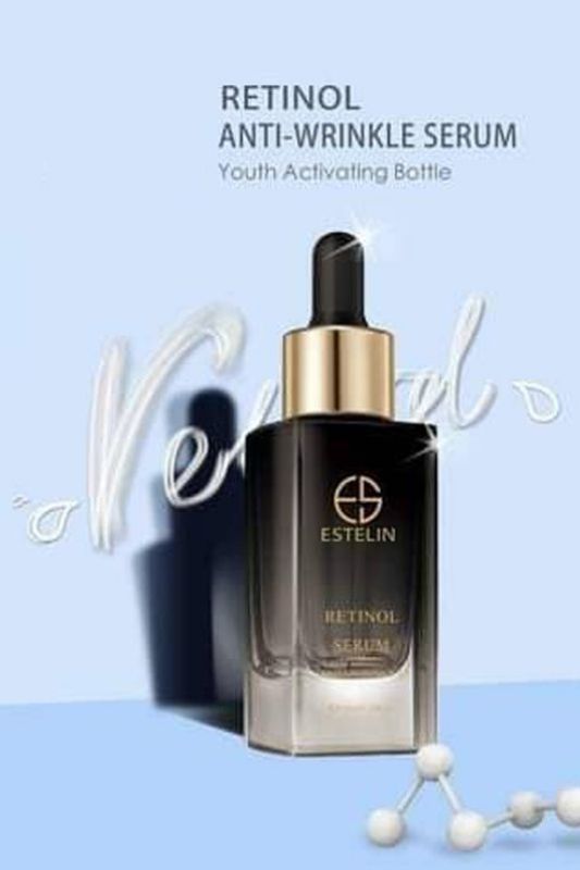 Estelin Retinol Anti-Wrinkle Serum - Youth Activating Bottle