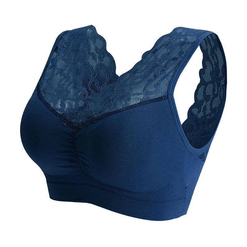 New Arrival Women Lace Bra Seamless Wireless Beauty Back Push Up Bra Cozy Chest Tube Top Sports Fitness Vest Bralette Bra Running Yoga Paded Bra Ladies Underwear Chest Wrap Undies Lingerie Female