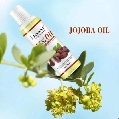 Jojoba Oil 100% Natural Body Face Multipurpose Whitening Brightening Moisturizing Softening Skin Care - Disaar